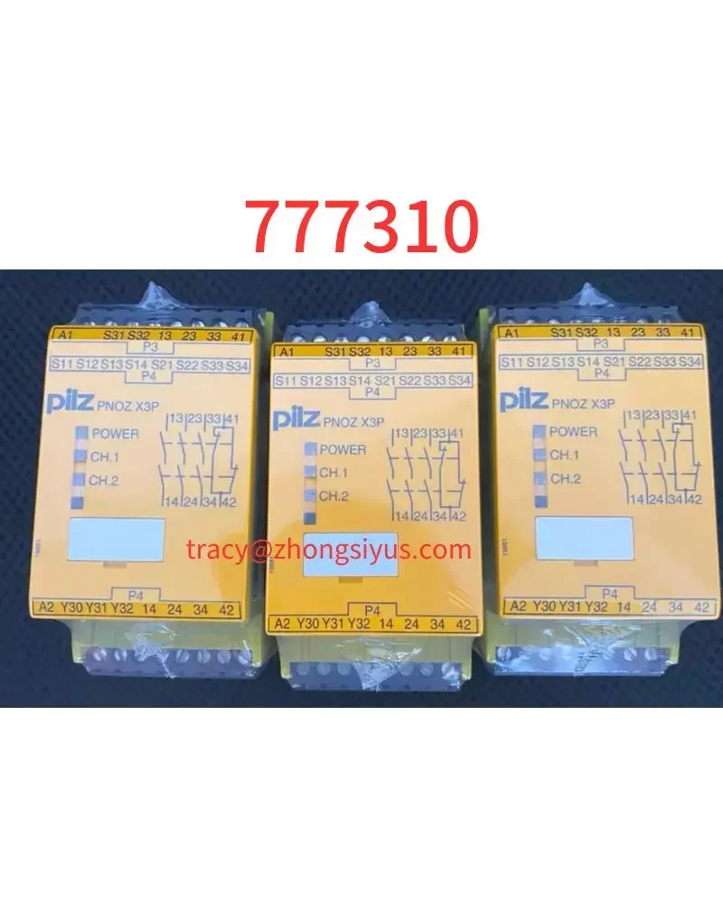 

The new PNOZ (safety relays) PNOZ X3P, 777310