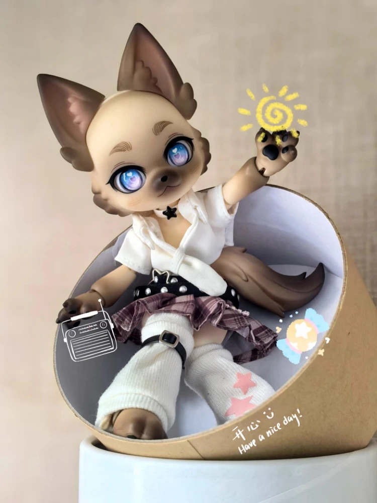 

Оригинальный сиамский кот, животное, макияж для тела, милый 1/12 котенок, зверь, тело Bjd, макияж, обнаженная кукла, ПВХ, подвижный декор для тела, подарки на день рождения