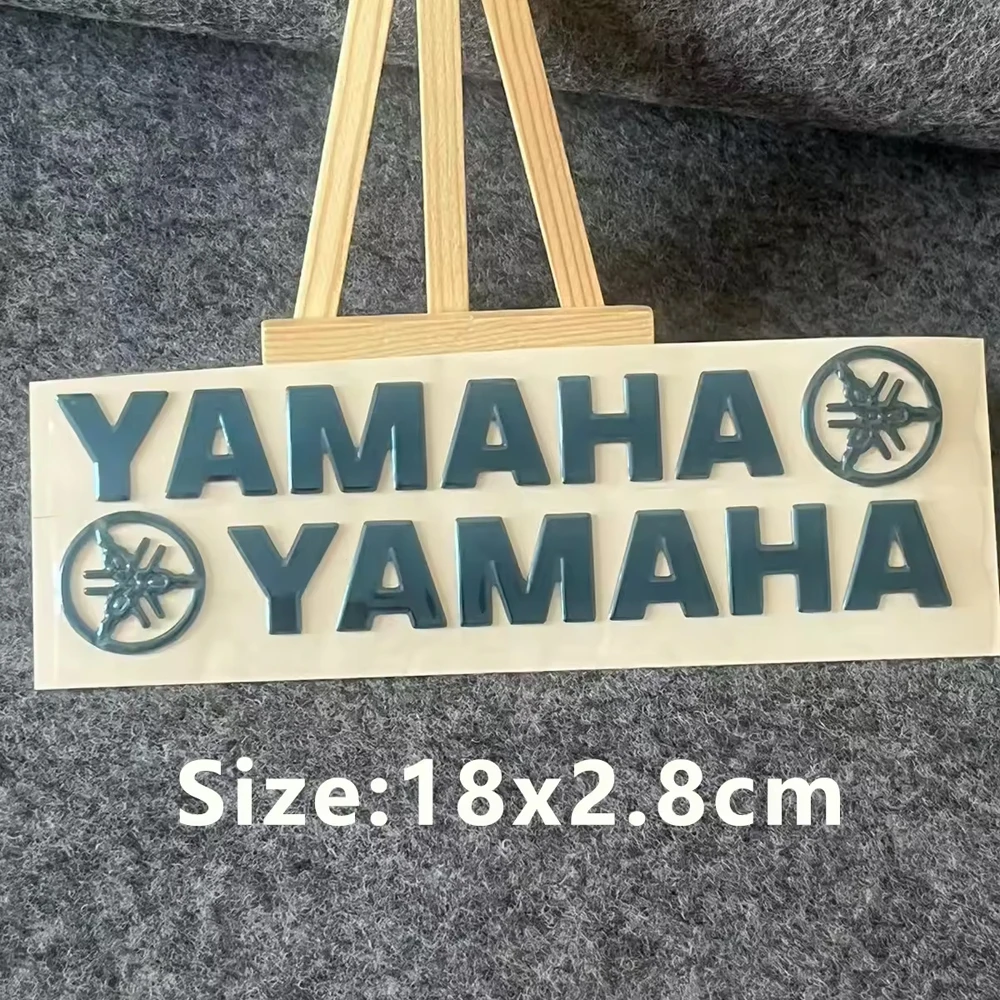 لياماها ملصق 3D شعار دراجة نارية ملصق مائي خزان شعار #5