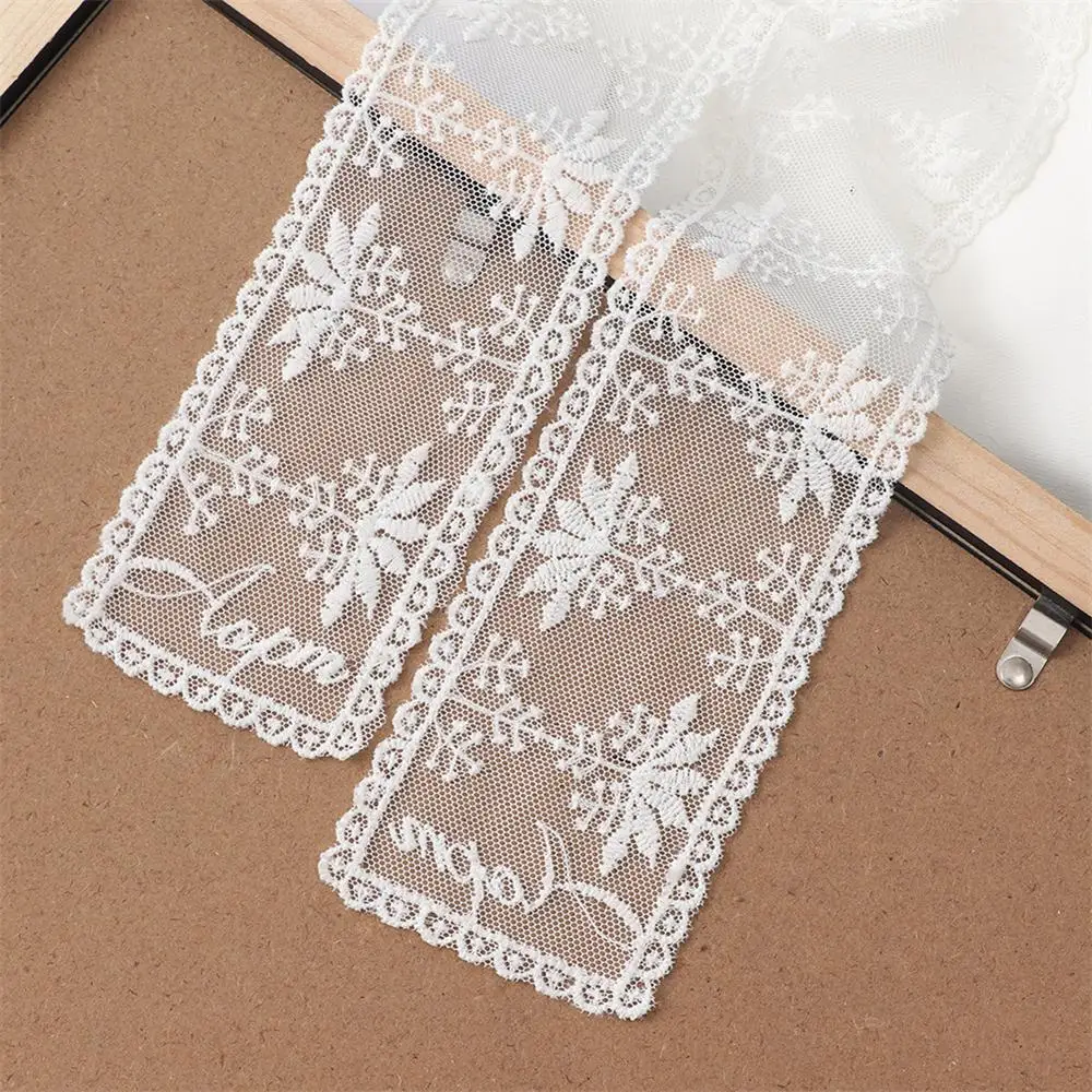 

Универсальный элегантный шарф с кружевной лентой, длинный мягкий дизайнерский шейный платок, универсальный модный аксессуар для женщин