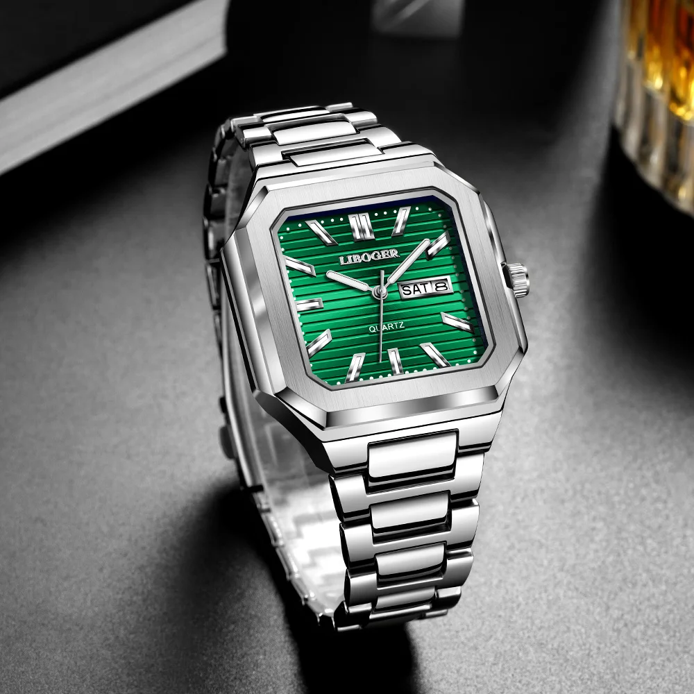 1Pc Latest High-Quality, High-End, Fashionable and Versatile Men's Quartz Watch, a Must-Have Fashion Item for Trendy People