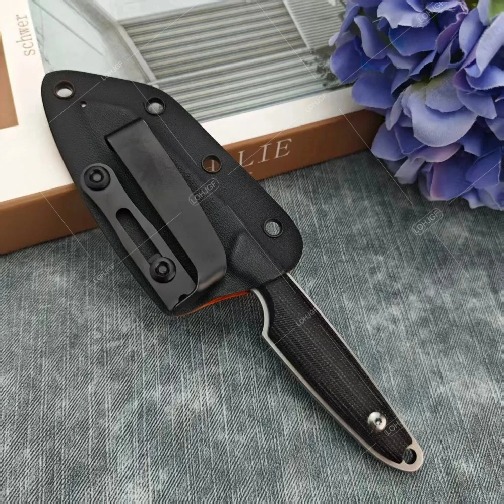 Cuchillo Recto de Acero Inoxid - Camping Cooking Knife With Sheath reseña y precio