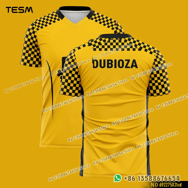 Tesm Men Breathable Printed Short-Sleeve Sports T-shirt - Multi-Training Jersey-Inspired Fan Couple Parent-Child Party-Style Top