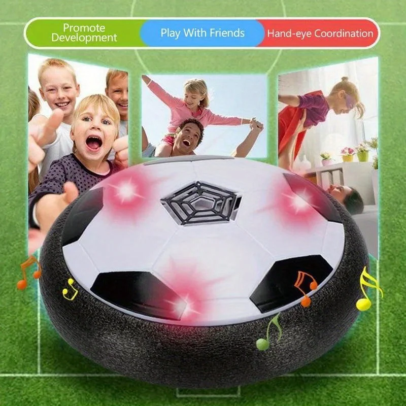 Levitação brinquedo de futebol almofada de ar flutuante espuma bola de futebol menino criança brinquedo 3 a 6 anos crianças levitar suspensão brinquedos de futebol