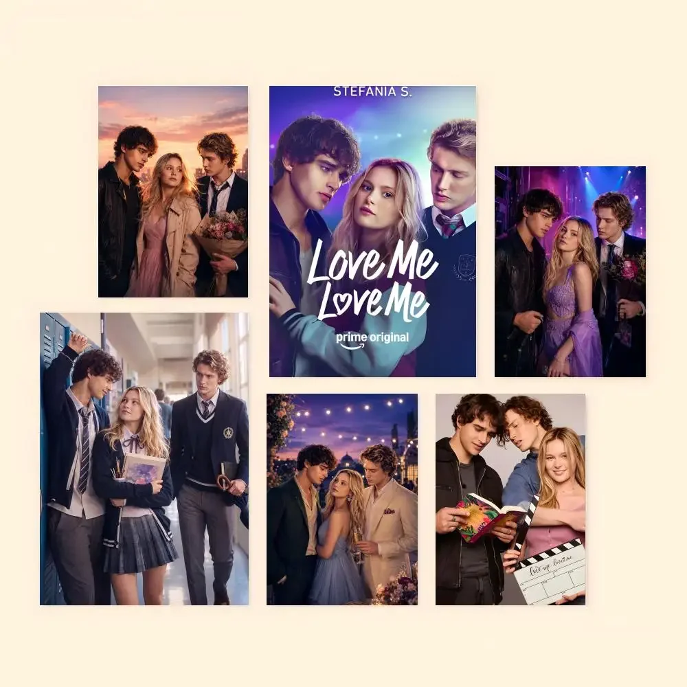 Tv L-Love Me Love M-Me Poster Waterproof HD Wall Art Decal Self-Adhesive Aesthetic Decor For Home Living