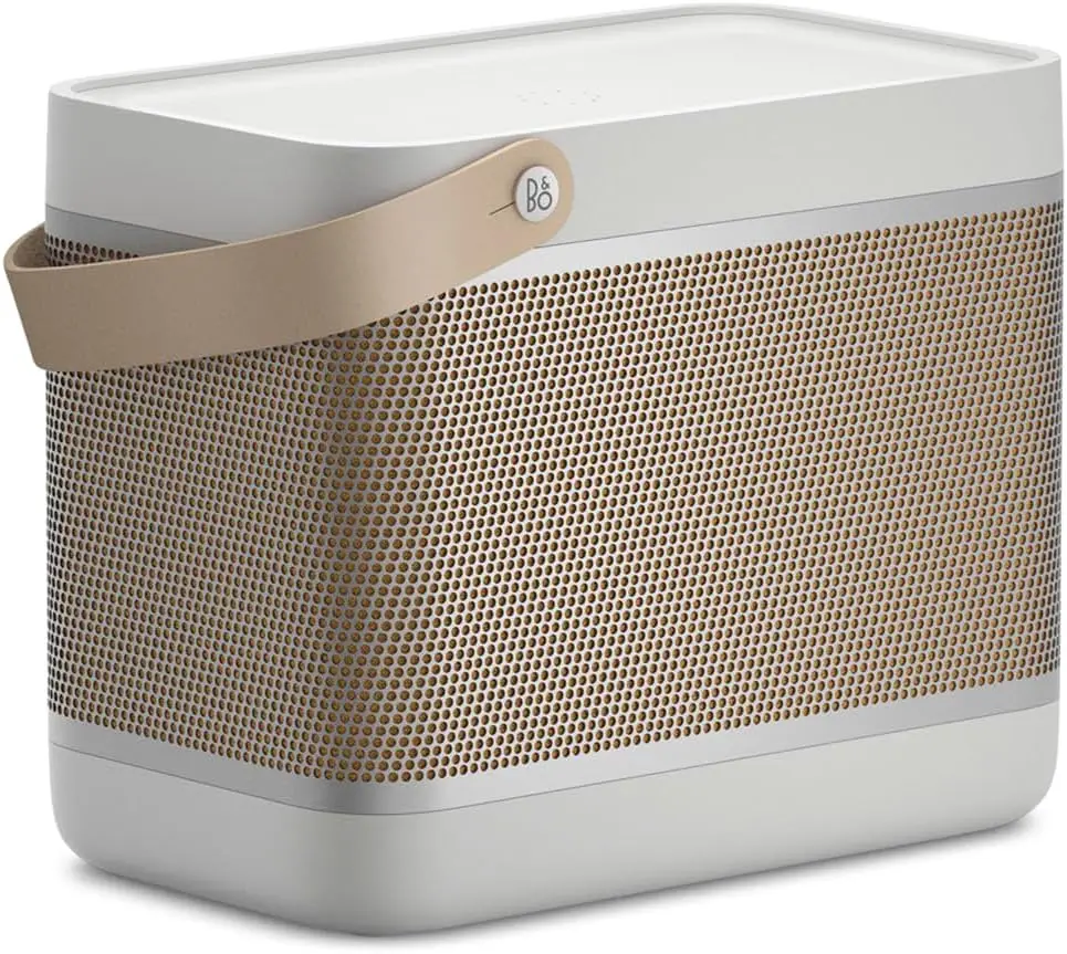 Bang Olufsen Beolit 20 Portable Bluetooth Speaker Grey Mist High Power Wireless Audio for Outdoor Travel