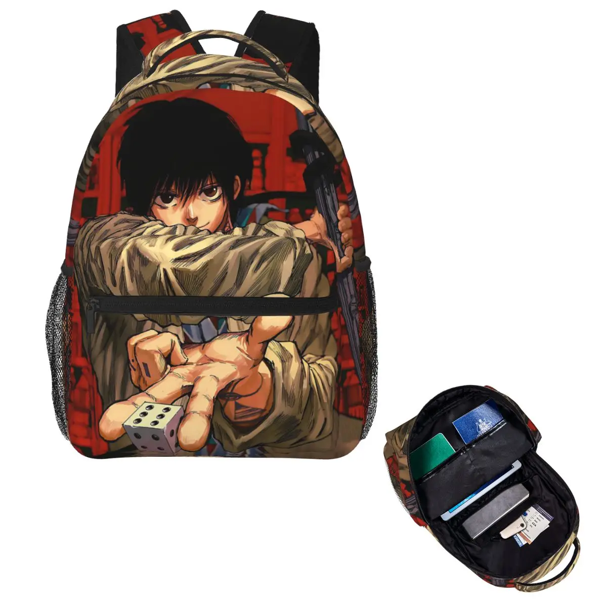 Sakamoto Days Daily Four Village Week Japanese Student Backpack School Bag Daypack for Men Women Fashion Bookbag Shoulder Bags