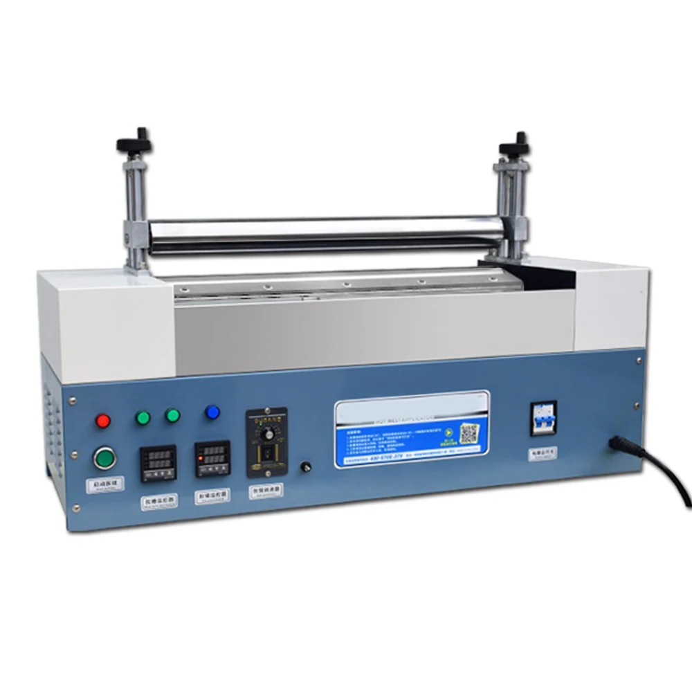 

RJ- 400 Desktop Gluing Machine Industrial Pearl Cotton Hot Melt Adhesive Tools Glue Coating Equipment 3200 W For Eva Foam Sponge