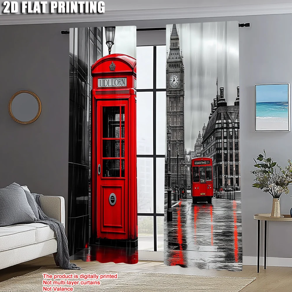 2pcs, Curtain Popular 2D print - огляд і ціна Commercial Kitchen Canopy