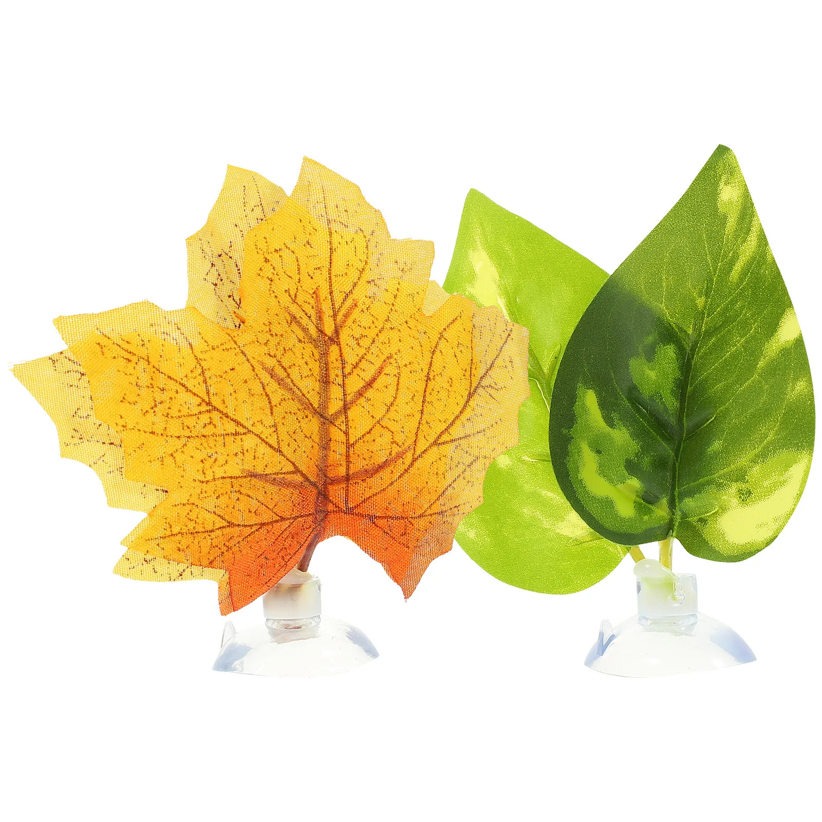 

Aquarium Fish Leaf Bed Betta Leaf Hammock Natural Scenery Add Beauty to Fish Tank Quick Convenient Setup Safe Durable