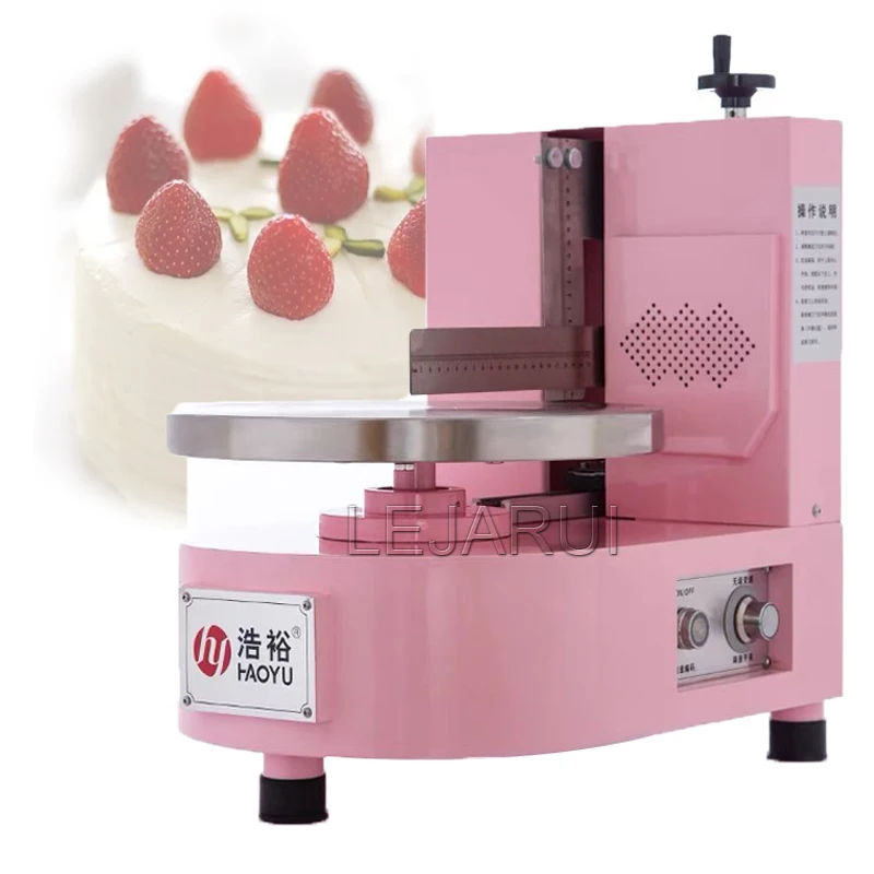 Birthday Cake Cream Icing Coating Machine Bread Cake Cream Butter Spreading Daubing Icing Machine