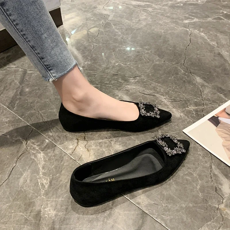 Leisure Flat Sole Single Shoes for Women's Boat Style Fashion Women's Loafers Comfortable Luxury Brand Women's Clothing