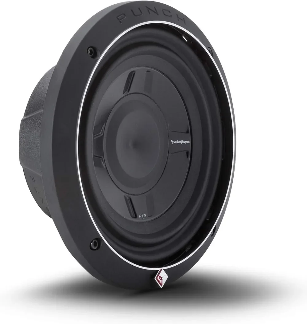 2024 NEW Fosgate P3SD2-8 8" Dual 2-Ohm Punch Series Shallow Mount Car Subwoofer American spot