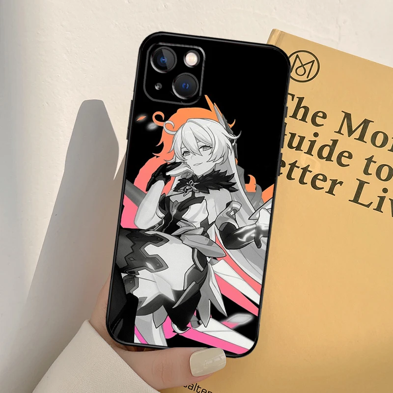 حافظة هاتف Honkai Impact 3rd لهاتف iPhone 17 Pro Max 17 Air 17 Pro غطاء ممتص للصدمات ناعم