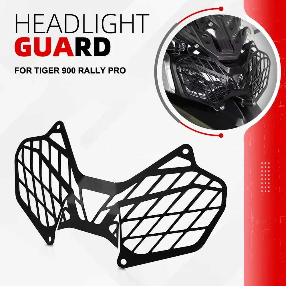 

Headlight Guard For Tiger 900 Rally 900 Rally Pro 2020-2026 2025 2024 Motorcycle Headlamp Grill Head Light Protections Cover