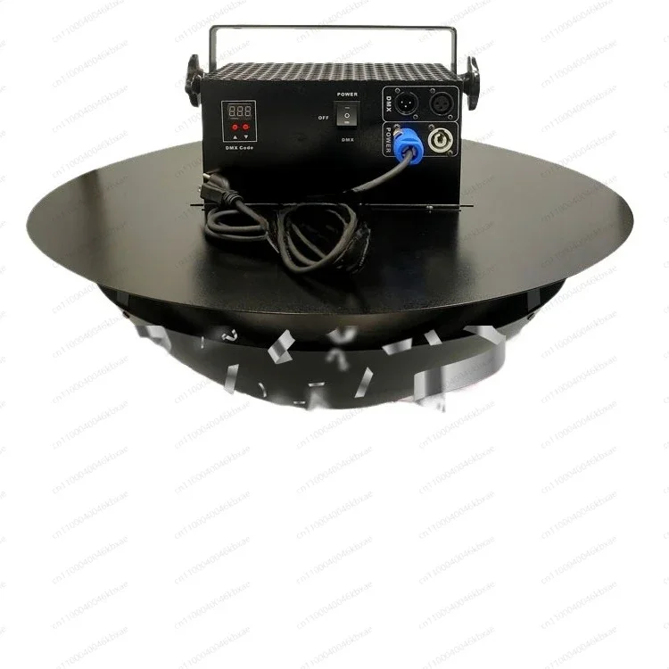 UFO Sprinkle Confetti Machine DMX512 Control Hanging Confetti Blower Machine Fixed on Truss Falling Confetti Machine