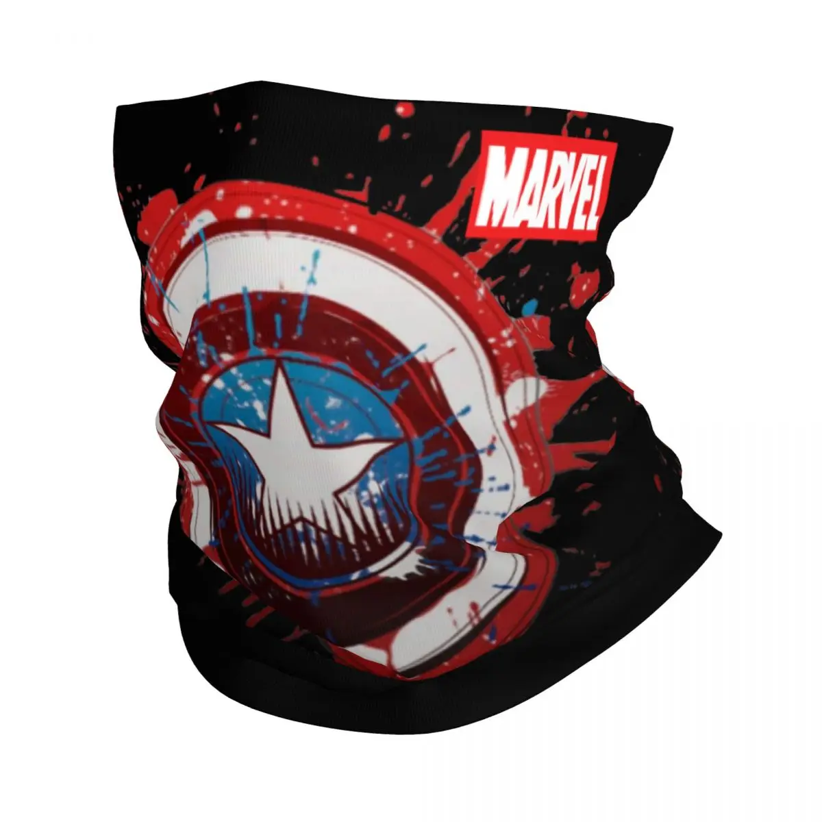 

Limited Edition Bandana Neck Cover Motorcycle Club Marvel Face Scarf Balaclava Riding Unisex Adult Washable