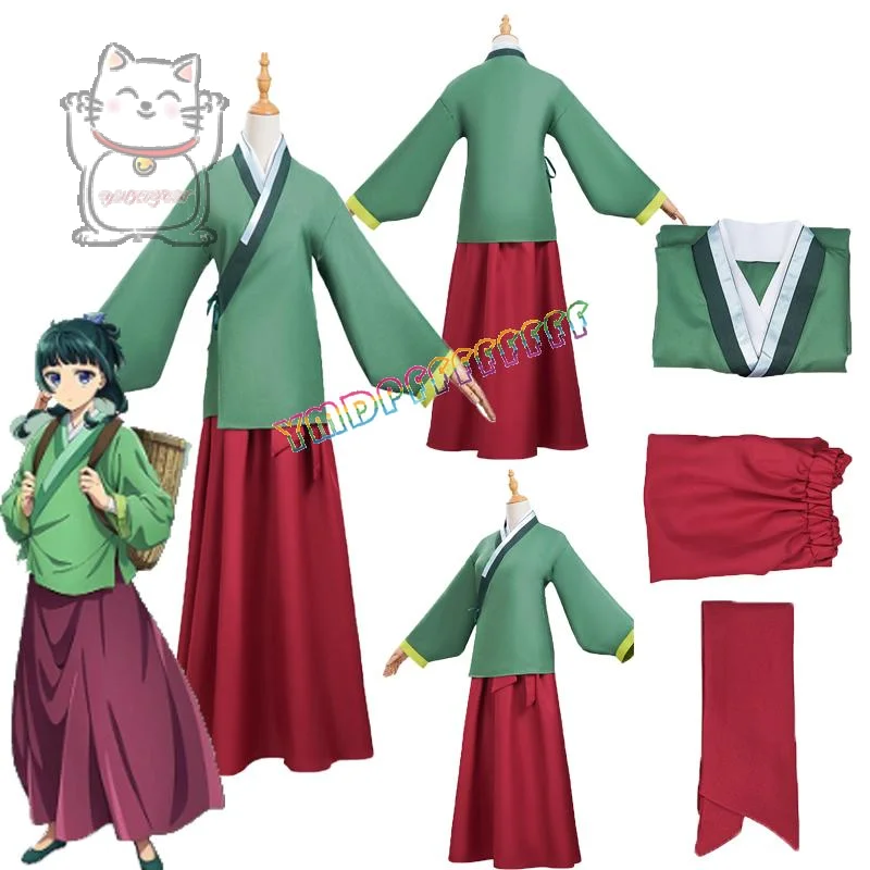 Anime Medicine House Girl's Whispering Cosplay Antiker Stil Damenbekleidungsset Spiel Halloween Dress Up Kostüm Karneval Nacht