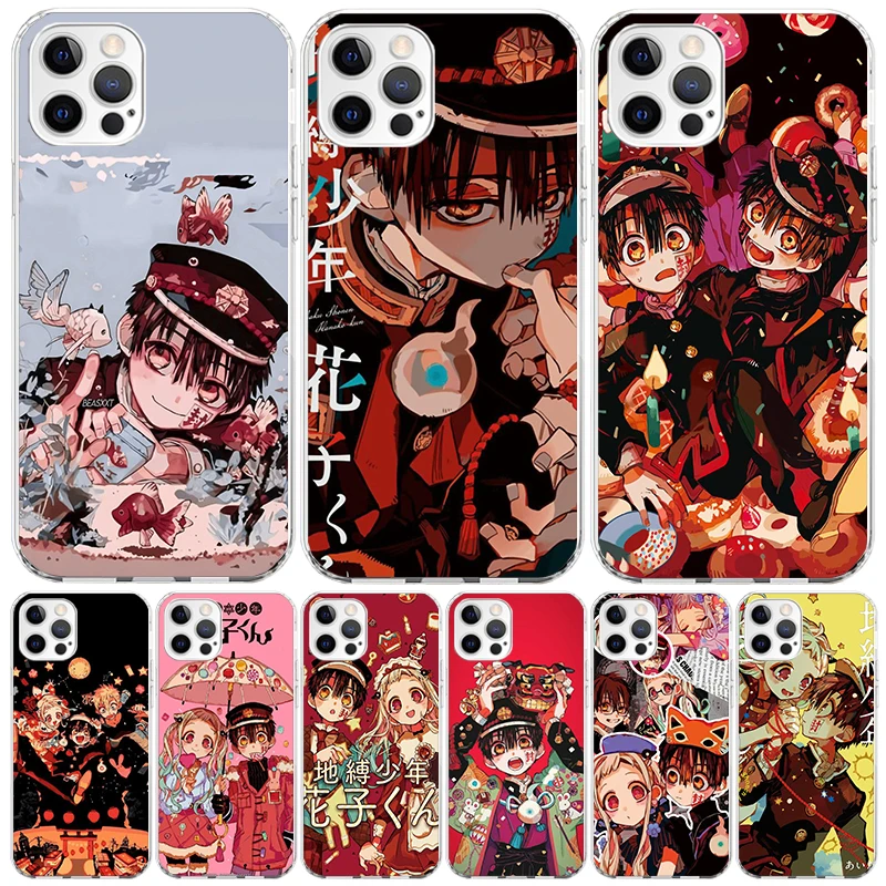 Toilet Bound Hanako Kun Anime Case Phone Cover for Apple iphone 16 15 14 13 12 Mini 11 Pro Max X XS XR 7 Plus 8 + SE 2020 Trend