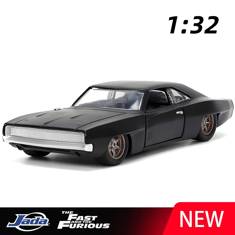 

JADA 1:32 Fast &Furious Charger Widebody 1968 Alloy Car Diecasts & Toy Vehicles Car Model Miniature Scale Model Car For Children