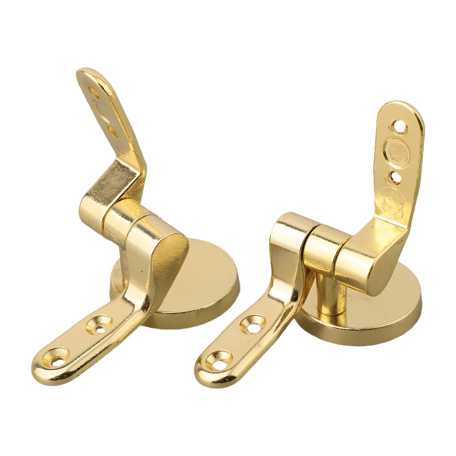 Gold Replacement Option Gold Toilet Seat Hinges Fittings Hinges Replacement Toilet Zinc Alloy Fittings Nylon Fixing Nuts