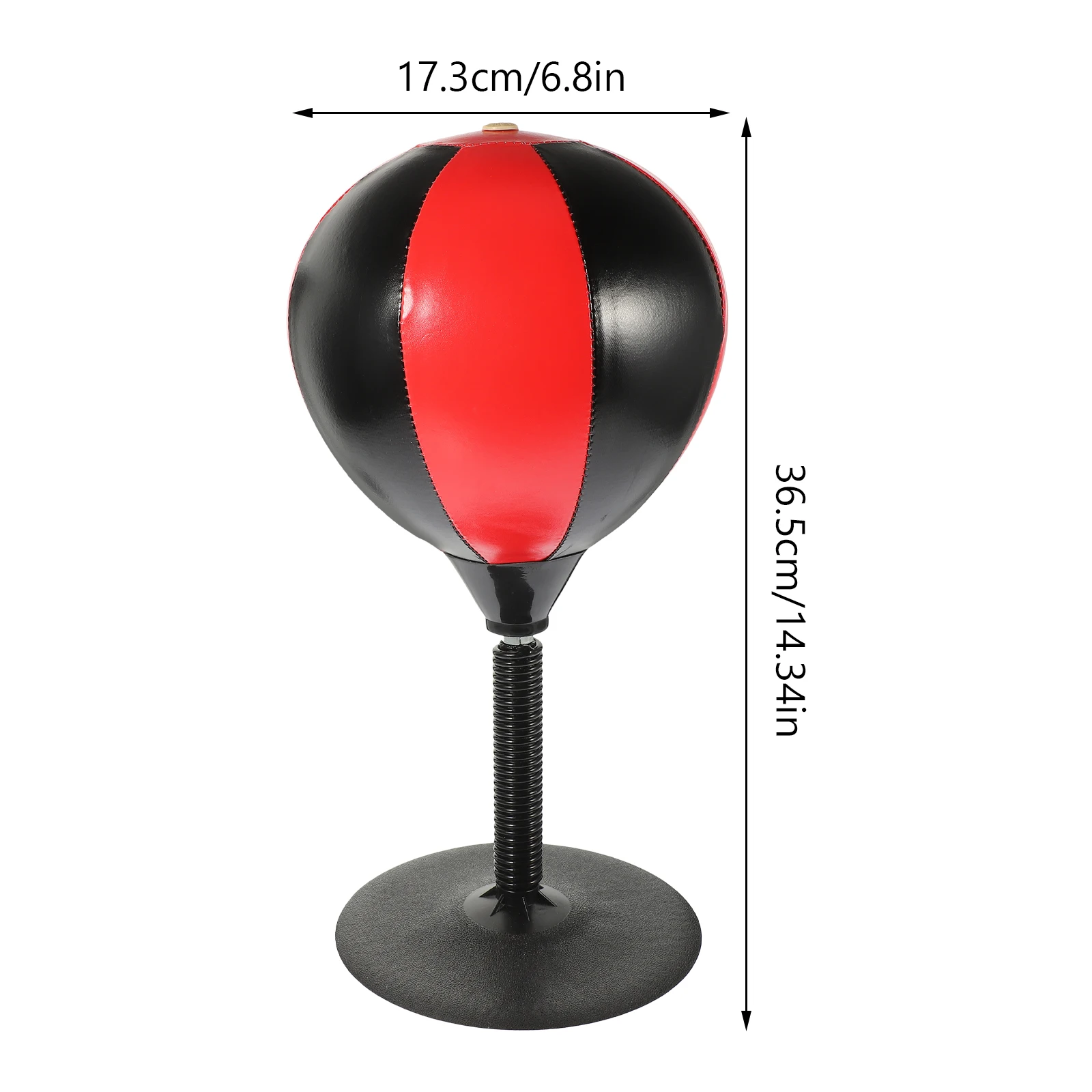 1 مجموعة كرة ملاكمة قابلة للنفخ مع مضخة هواء لتخفيف التوتر للبالغين والأطفال 8-12 مكتب حقيبة منعكس مكتب متعة زميل العمل الهدايا