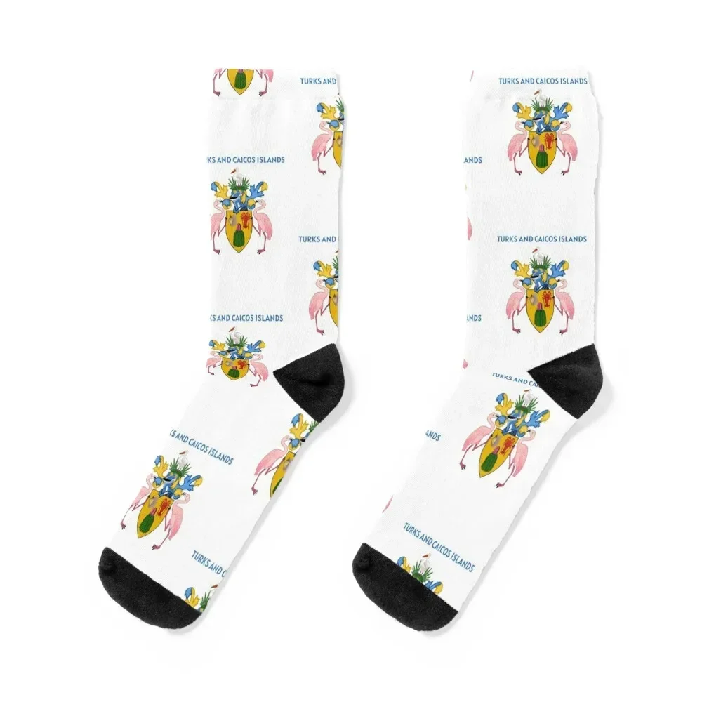 

Turks and Caicos Islands Socks crazy cool anime Women Socks Men's