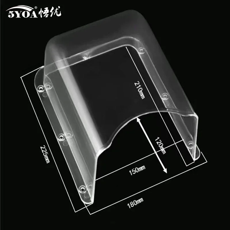 

Прозрачный водонепроницаемый чехол, пластиковый защита от дождя, уличный непромокаемый чехол, защитная клавиатура, дверной звонок, устройство чтения карт, солнцезащитный чехол