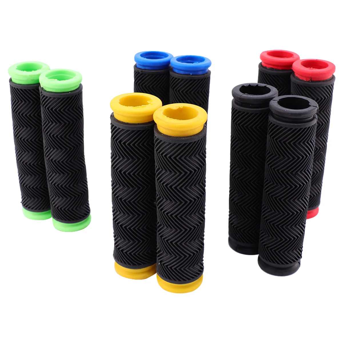 

Anti-Slip Bicycle Handlebar Grips 22Mm Silicone Covers For Mountain Bike Road Cycling Comfort Grip Wear-Resistant