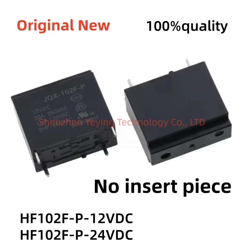 1Pcs/Lot 100% New Hf102F-12Vdc Hf102F-24Vdc Hf102F-P-12Vdc Hf102F-P-24Vdc 4-Prong 20A Air Conditioning and Water Heater