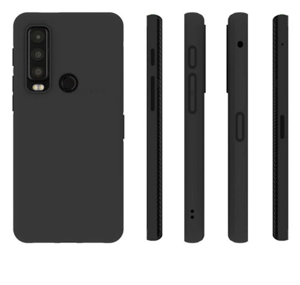 Funda negra de silicona suave para Caterpillar Cat S75, funda protectora de TPU para CaterpillarCatS75 CATS75 Motorola Defy 2, funda trasera para teléfono
