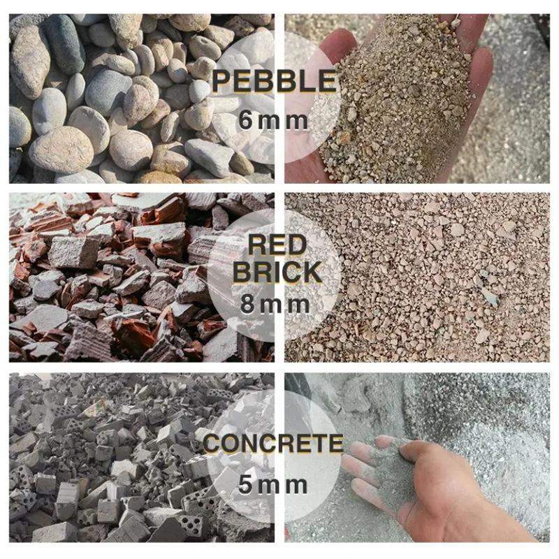 Pc400*600 Hammer Crusher Small Household Mobile Sand Making Machine Sand Making Machine Price