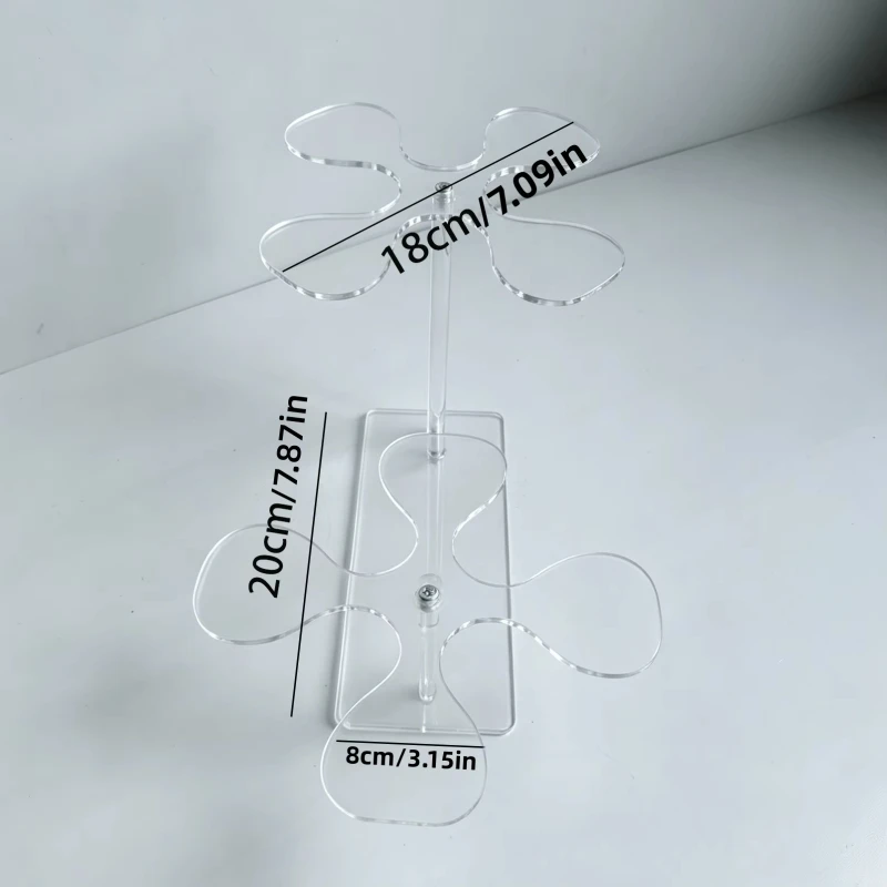 High Transparency Acrylic Display Rack for Jewelry and Cosmetics