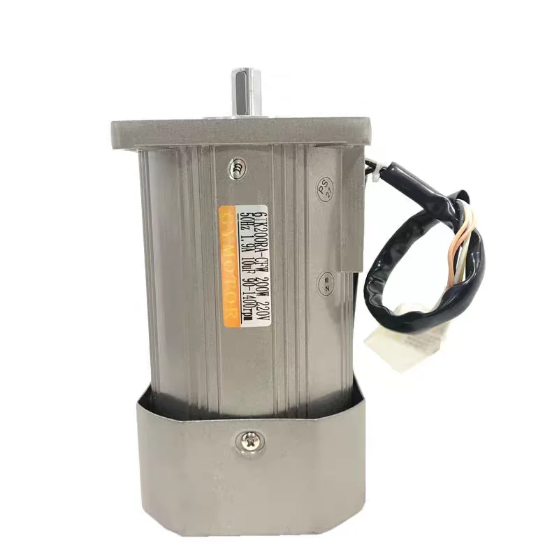 1400rpm AC 200W 110V 220V 380V Single/Three-Phase, Shaft Diameter 15mm Fixed/Constant Speed, Variable/Adjustable-Speed AC Motor
