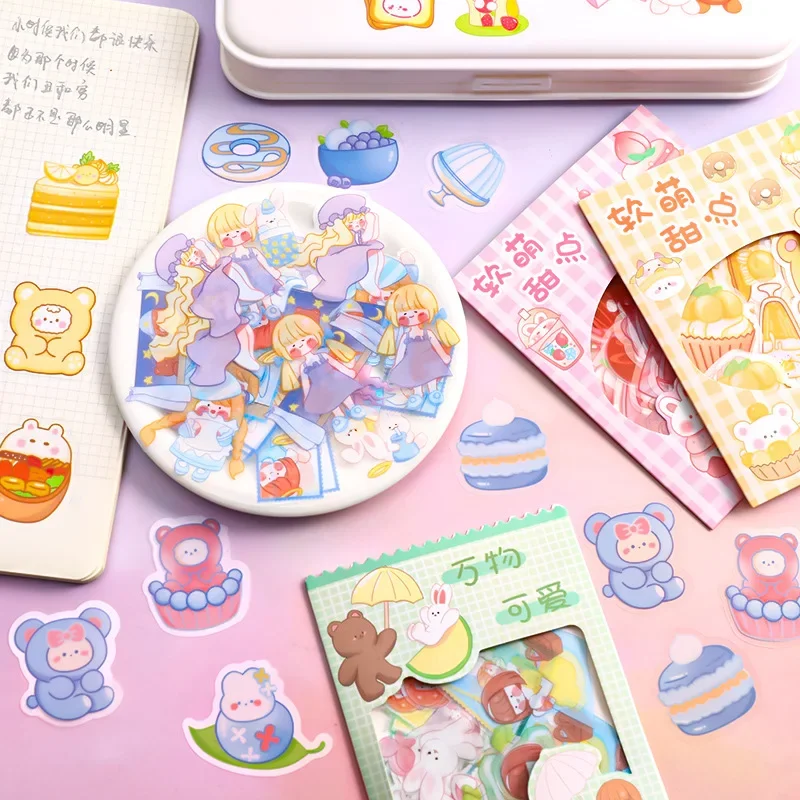 Cute Stickers for Notebook Planner DIY Craft Photo Albums Scrapbooking