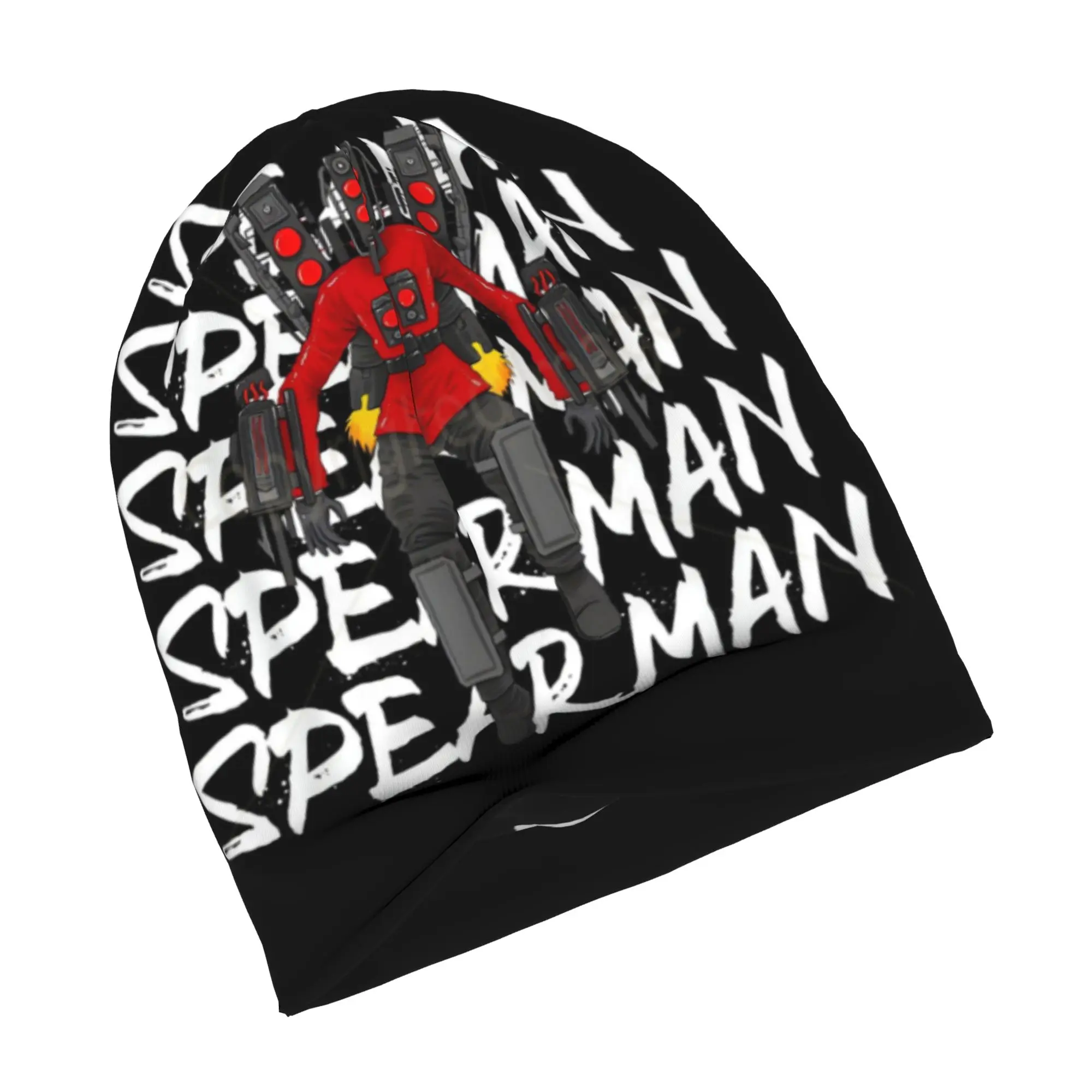 Titan Speakerman Skibidi Toilet  Bonnet Hat Knit Hats Men Women Cool Unisex Adult  Warm Winter Skullies Beanies Caps