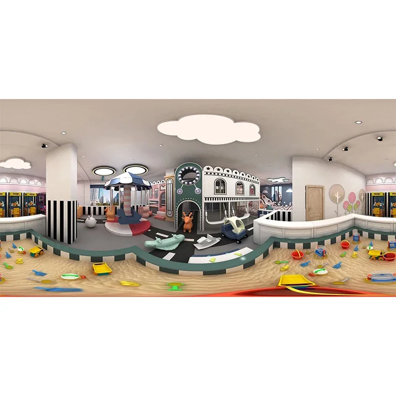 Playground Design Large Indoor Amusement Park Slides Ball Pools Ball Pits Amusement Park Project Design Soft Play Sales