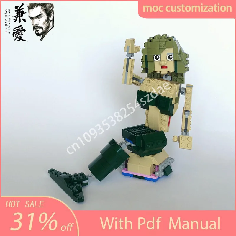 

NEW 333PCS MOC Mermaid mini figure Modular Buildings Model Building Block Creative Assembly Education Building Kid Birthday Gift