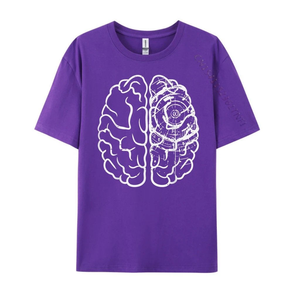 Programmer Brain Developer Coder Tech Computer Ai Women Graphic T Shirts Men Oversized Cotton Comfort White T Shirt Men Classic