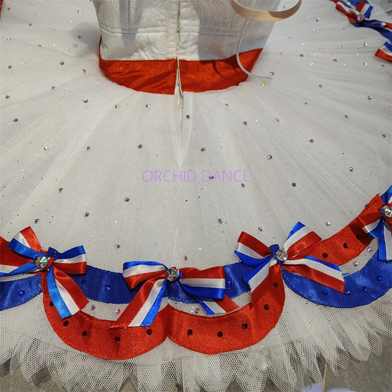 Alta qualidade moda design exclusivo crianças meninas crianças mulheres adulto desempenho usar trajes de balé tutu vermelho