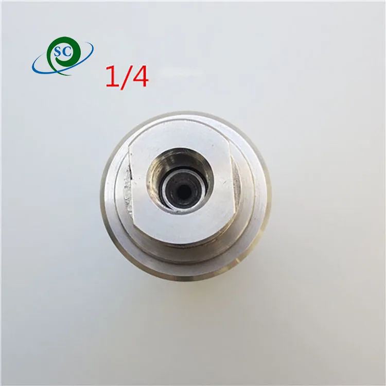 1500bar high pressure surface cleaning nozzle,360 degree rotating impact washing nozzle