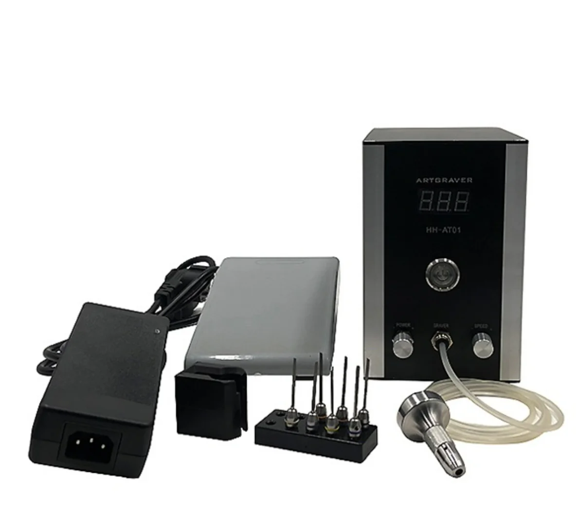 GraverMax آلة الحفر الهوائية معدات صنع المجوهرات اليدوية مع ضاغط الهواء أدوات إعداد الحجر ARTGRAVER