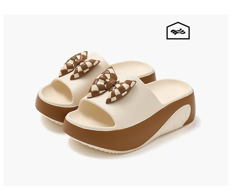 2026 Sommer- und Frühlings-Unisex-Slipper mit gepolsterter dicker Sohle zur Schmerzlinderung – Duschpantoffeln für Damen und Herren – Detail 1