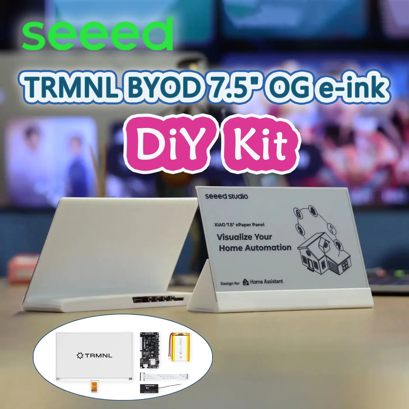 Seeed Studio TRMNL BYOD 7.5 Monochrome e-Ink Display Kit