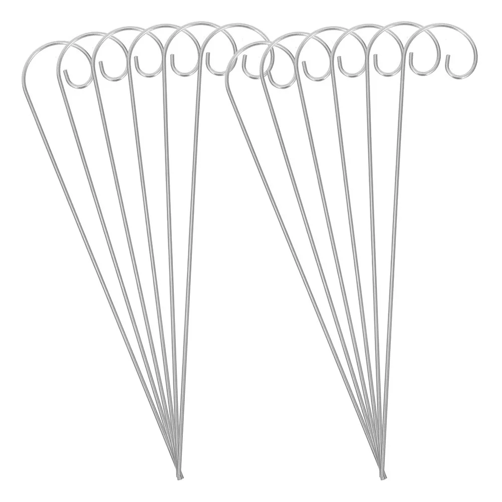 

30pcs Garden Shepherd Hooks 30Cm Tall Metal Plant Label Stakes Outdoor Yard Decorations Garden Accessories For Hanging Plants