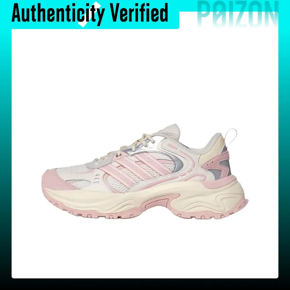 Adidas SHADOW FEVER Textile, Leather Running Shoes Women's Pink White KH5672