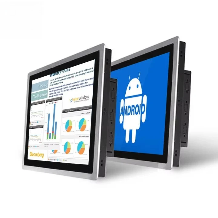 BIS Industrial Touchscreen Panel PC 12.1 to 21.5 Inch Win10 Android OS Embedded IP65 Waterproof Wall Mount Applications