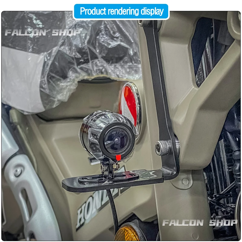 Suitable for Honda CT125 Trail 125 modified running light spotlight bracket fog light bracket 2020 2021 2022 2023 2024