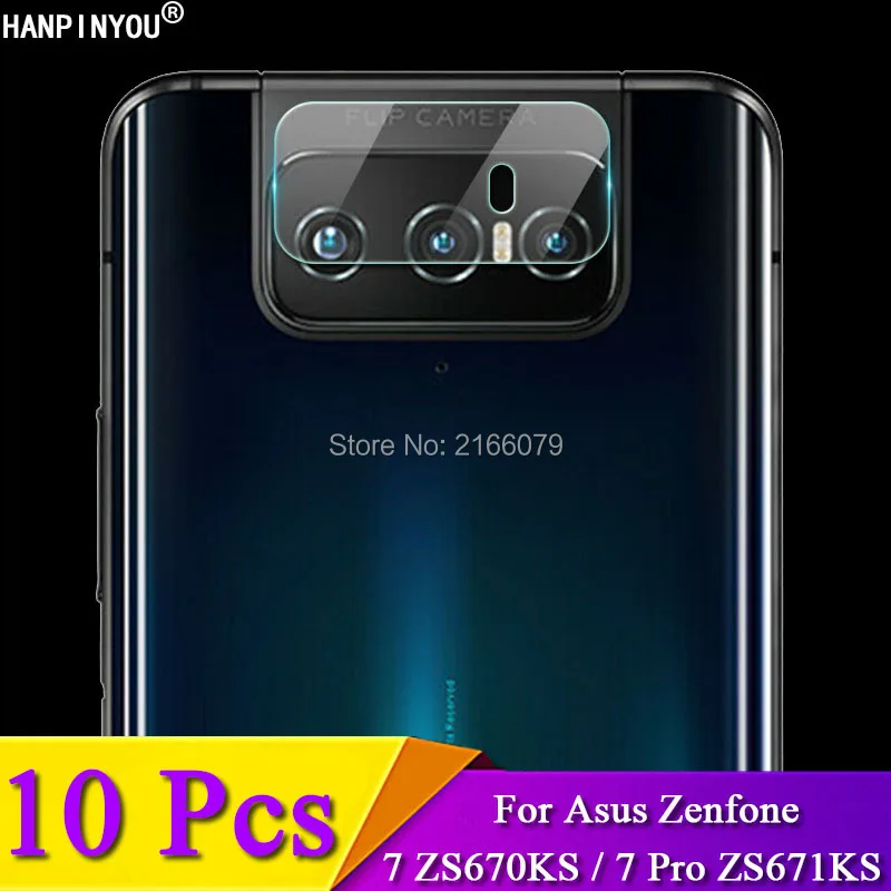10 шт. для Asus Zenfone 7 ZS670KS/7 Pro ZS671KS 8 Flip ZS590KS ZS672KS Защитная крышка для объектива задней камеры мягкая пленка из закаленного стекла