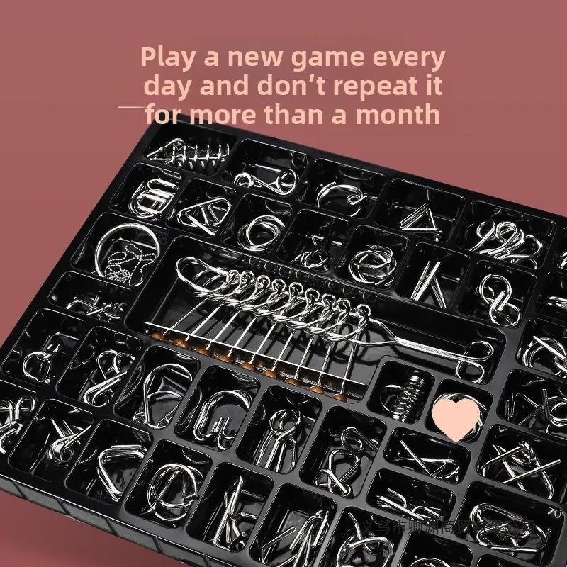 

Montessori Homeschool Tool,Spatial Cognition,Hands-On Puzzle Ability Development,Precision Mortise-Tenon,Progressive Difficulty